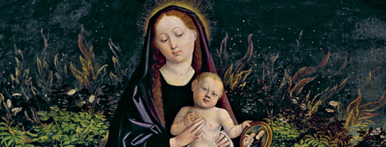 Moisés y la zarza ardiente, 1476